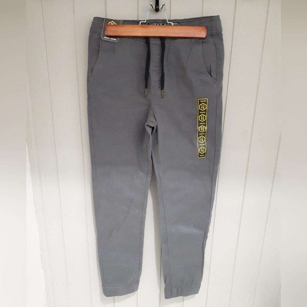West 49 twill joggers
